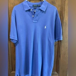 POLO RALPH LAUREN BLUE LABEL COLLARED SHORT SLEEVE